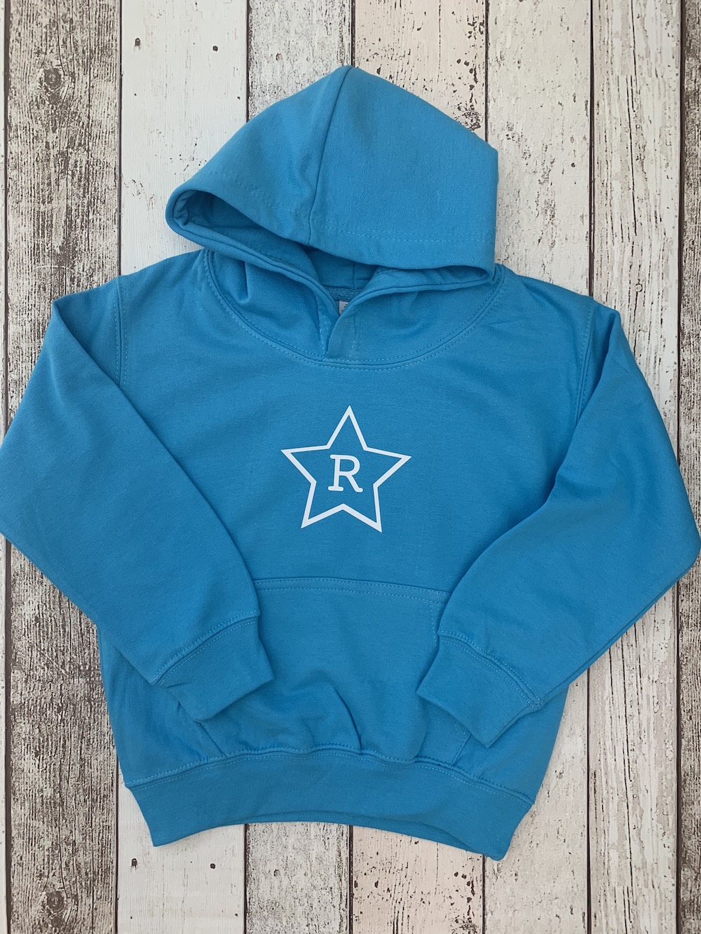 Initial Star Hoodie – OCEAN BLUE